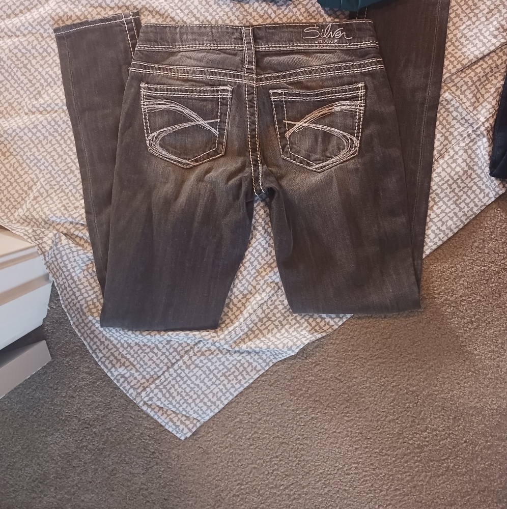 Silver vintage perfect condition jeans